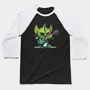 rock alien Baseball T-Shirt